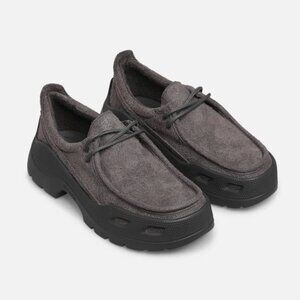 NWT - CROCS Gallery EXP Gallery Shoe charcoal grey and black Unisex